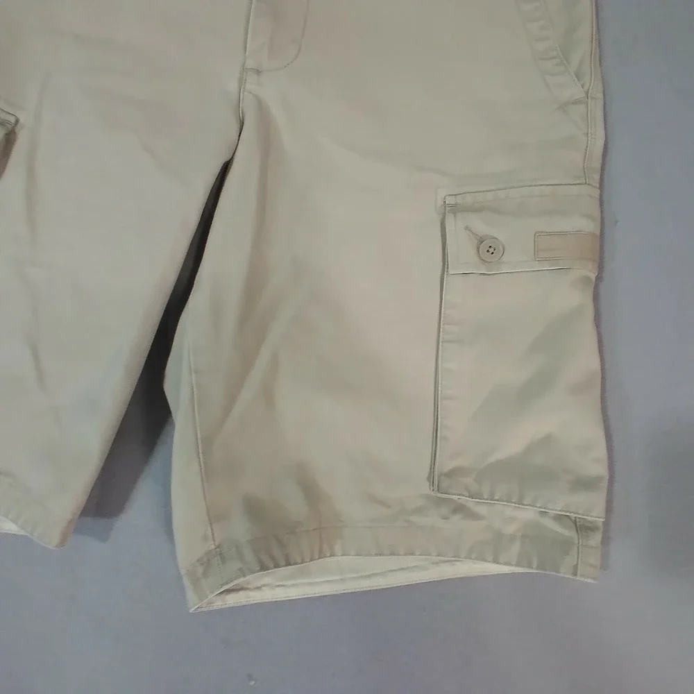 Banana Republic cargo shorts men's 31 x 11 khaki tan cotton Outdoor hiking Urban
